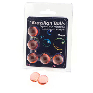 TALOKA - 5 Sfere Brasiliane Gel Emozionante Effetto Vibrante