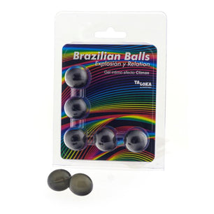TALOKA - 5 Sfere Brasiliane Climax Effetto Emozionante Gel