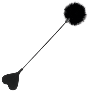 DARKNESS - Frusta di Piume Black Love 40 Cm