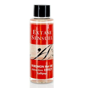 EXTASE SENSUAL - Olio da Massaggio Effetto Calore Ai Feromoni Pirulet 100 Ml