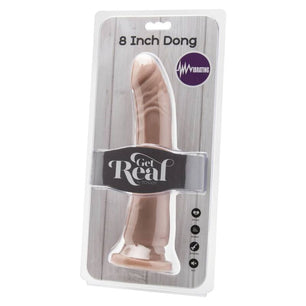 GET REAL - Pelle Vibrante Dong 20,5 Cm