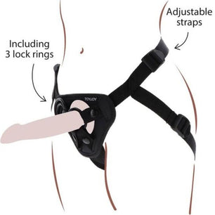 GET REAL - Imbragatura con Cinturino Nera