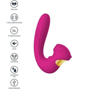 XOCOON - Stimolatore Celestial Love Vibe Fucsia
