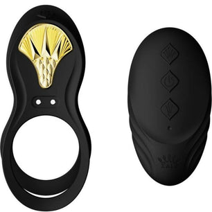 ZALO - Anello per Coppie Vibranti Bayek Nero