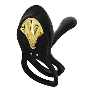 ZALO - Anello per Coppie Vibranti Bayek Nero