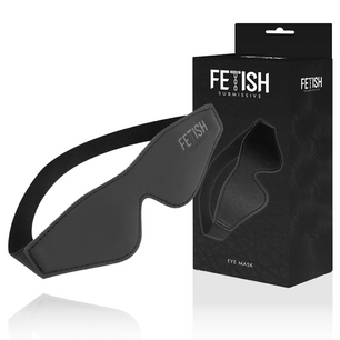 FETISH SUBMISSIVE - Maschera Vegana in Pelle con Fodera in Noprene