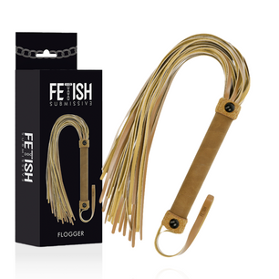 FETISH SOTTOMESSA ORIGINE - Frusta in Pelle Vegana