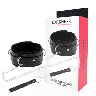 DARKNESS - Collana per Postura Confortevole con Catena in Pelle