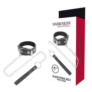 DARKNESS - Anello per Pene con Cinturino