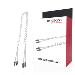 DARKNESS - Morsetti per Capezzoli in Metallo Regolabili