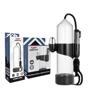PUMP ADDICTED - Vibratore Trasparente RX5
