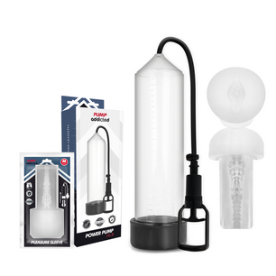 PUMP ADDICTED - RX7 Trasparente con Masturbatore