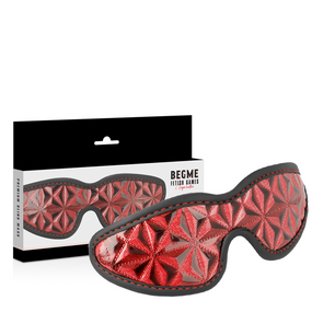 BEGME - Maschera Cieca Premium Red Edition con Fodera in Neoprene