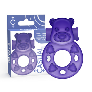CASUAL LOVE - Anello Vibratore 26 Lilla Coniglietto