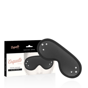 COQUETTE CHIC DESIRE - Maschera Fantasia Vegana in Pelle con Fodera in Neoprene