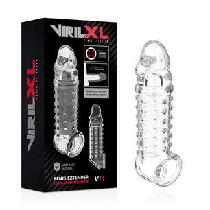 VIRILXL - Estensione e Guaina per Pene V11 Trasparente