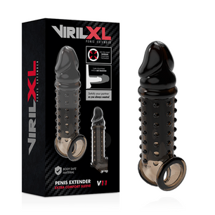 VIRILXL - Estensione e Guaina per Pene V11 Nero