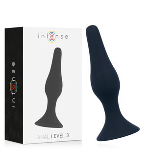 INTENSE - Anale Livello 3 12,5 Cm Nero