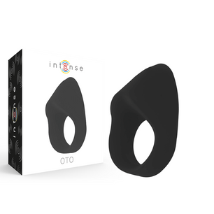 INTENSE - Anello Vibratore Ricaricabile Oto Nero