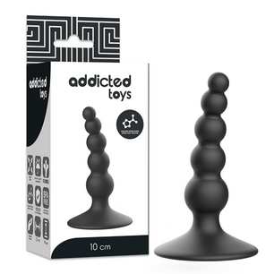 ADDICTED TOYS - Plug Sessuale Anale 10 Cm Nero