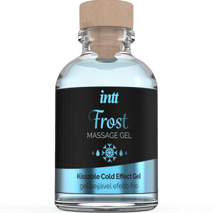 INTT MASSAGE & ORAL SEX - Gel da Massaggio al Gusto di Menta Effetto Freddo Intenso