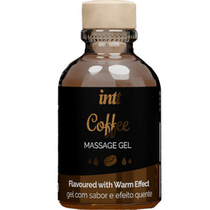 INTT MASSAGE & ORAL SEX - Gel da Massaggio al Gusto di Caffè Effetto Caldo