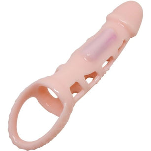 PRETTY LOVE - Copertura Estensore del Pene Harrison con Vibrazione e Cinturino 13.5 Cm