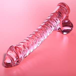 NEBULA SERIES BY IBIZA - Modello 23 Dildo in Vetro Borosilicato 21.5 Cm -o- 4 Cm