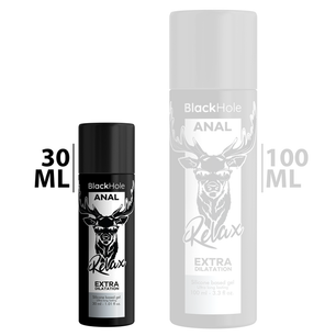 BLACK HOLE - Gel Dilatazione Anale a Base di Silicone 30 Ml