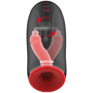 JAMYJOB - Effetto Riscaldante Swing-r, Swing Tech e Masturbatore Vibrante