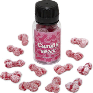 DIABLO PICANTE - Candy Sexy Barattolo da 12 Gomme al Gusto di Fragola e Ciliegia