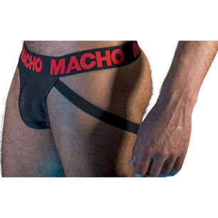 MACHO - MX26X2 Jock Nero/rosso