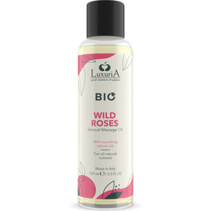 INTIMATELINE LUXURIA - Olio da Massaggio Bio Alla Rosa Selvatica 100 Ml