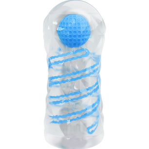 PRETTY LOVE - Piccolo Masturbatore con Spirali Blu