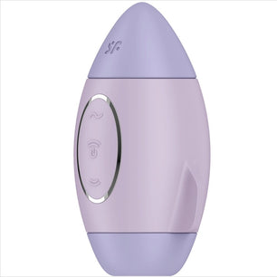 SATISFYER - Mission Control Lilla Piccolo Vibratore a Doppio Impulso