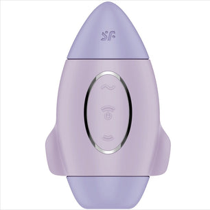 SATISFYER - Mission Control Lilla Piccolo Vibratore a Doppio Impulso