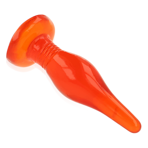 BAILE - Plug Anale Soft Touch Rosso 14.2 Cm