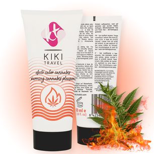 KIKÍ TRAVEL - Cannabis Lubrificante Effetto Caldo 50 Ml