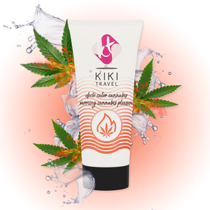 KIKÍ TRAVEL - Cannabis Lubrificante Effetto Caldo 50 Ml
