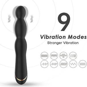 ARMONY - Vibratore Bambu Regolabile Nero