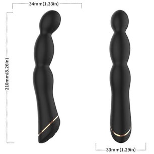 ARMONY - Vibratore Bambu Regolabile Nero