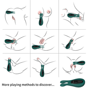 ARMONY - Stimolatore e Vibratore Coniglio Verde