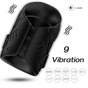 ARMONY - Masturbatore e Vibratore Nero