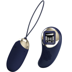 PRETTY LOVE - Telecomando Uovo Vibrante Mina Blu