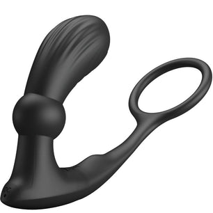 PRETTY LOVE - Anello Anale e Vibratore Warren Black