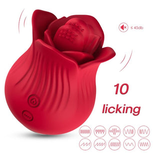 ARMONY - Vibratore e Stimolatore Rosa Rosso