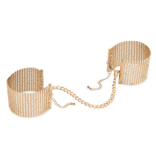 BIJOUX - Désir Métallique Manette in Rete di Metallo Dorato