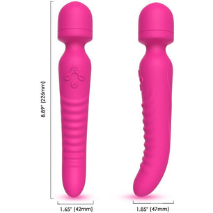 ARMONY - Mission Massaggiatore e Vibratore Effetto Calore Fucsia