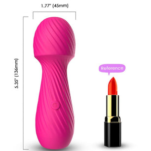 ARMONY - Massaggiatore Dazzle e Vibratore Piccolo Fucsia