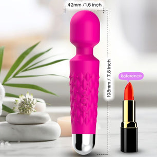 ARMONY - Massaggiatore e Vibratore Postino Testa Super Flessibile Fucsia